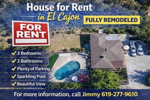 Fully Remodeled House for Rent – El Cajon (92021)