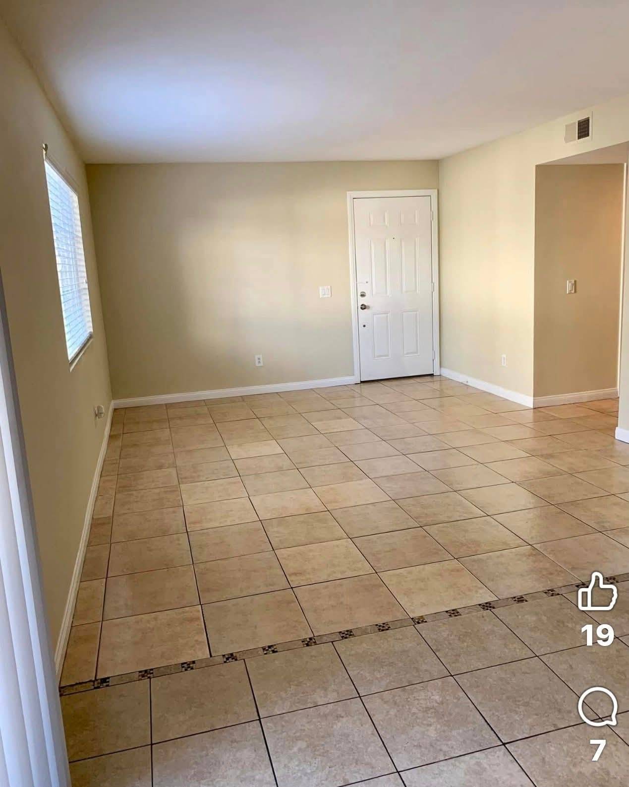 Apartment for rent 3 bed 2 bathrooms 