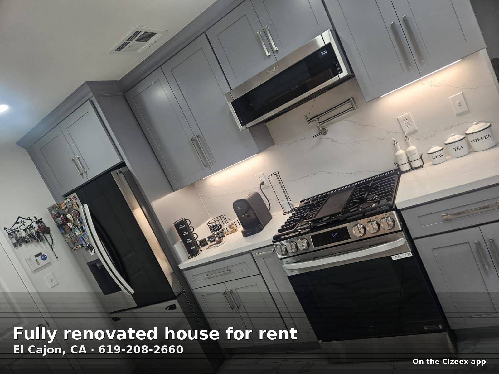 Fully renovated house for rent