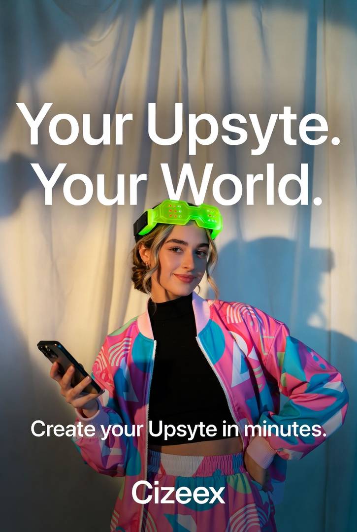 Your Upsyte. Your world. 