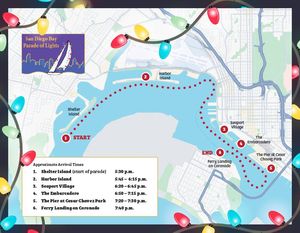 The 55th Annual San Diego Bay Parade of Lights