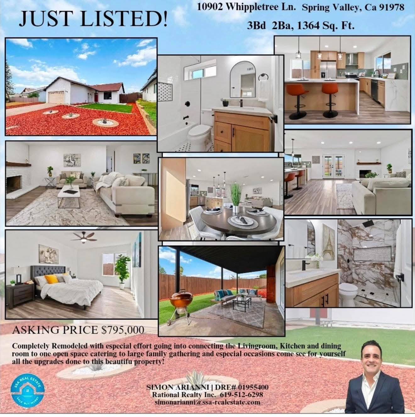 Home for Sale in Spring Valley!