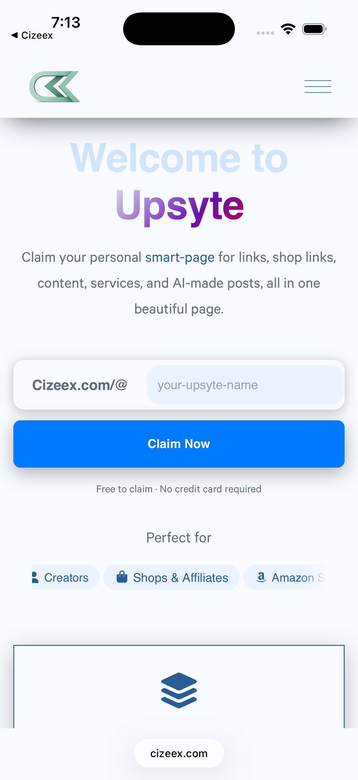 Create AI Upsyte