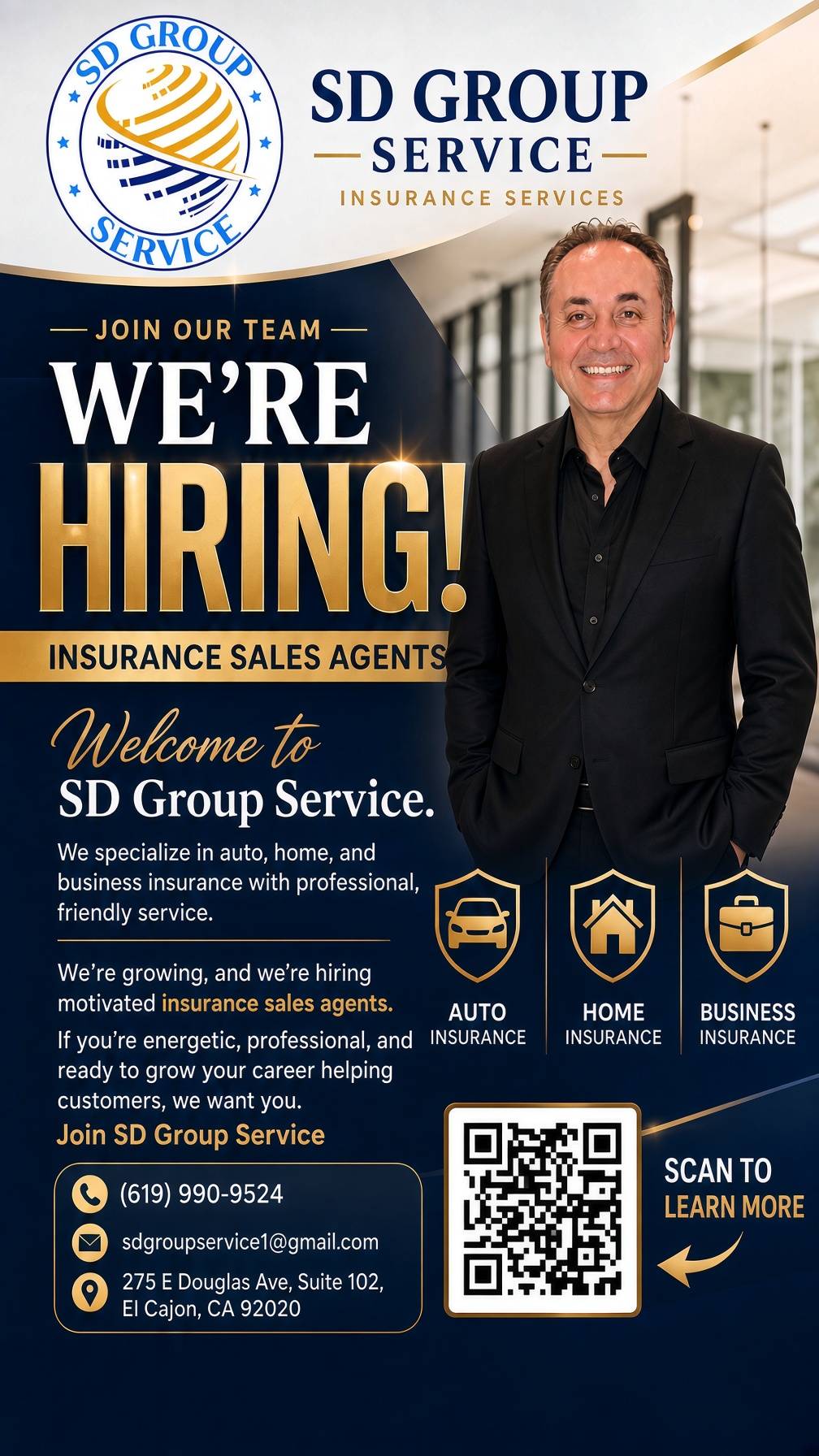 Welcome to SD Group Service.
