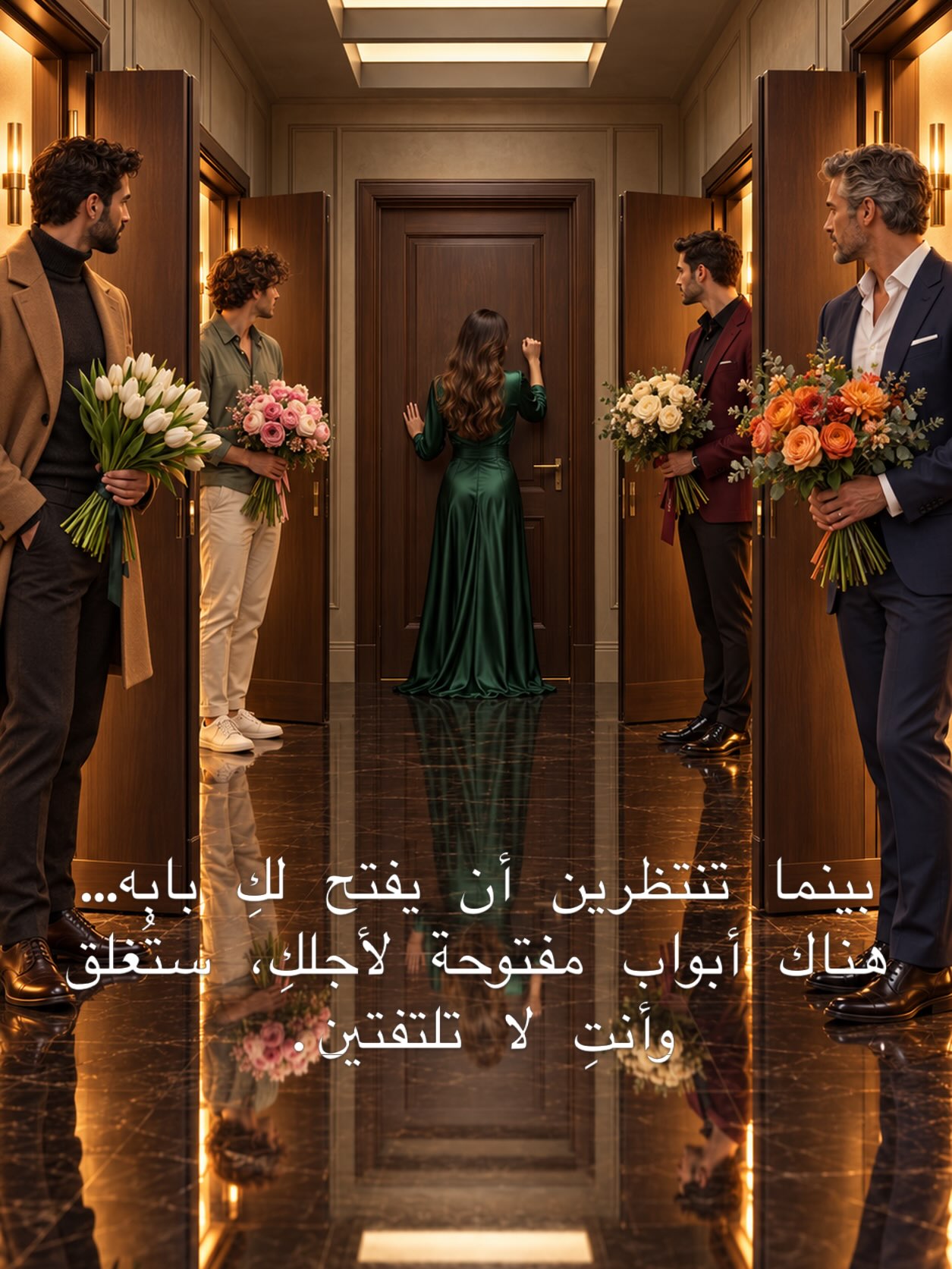 كل هالأبواب مفتوحة…